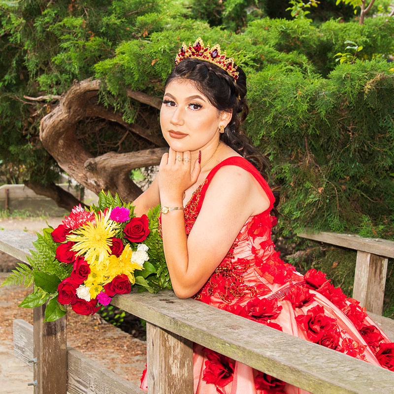 Sesión de quinceañera en parque por Mejía Foto y Video